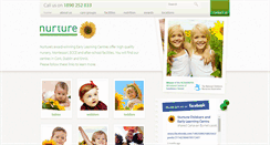 Desktop Screenshot of nurturechildcare.com